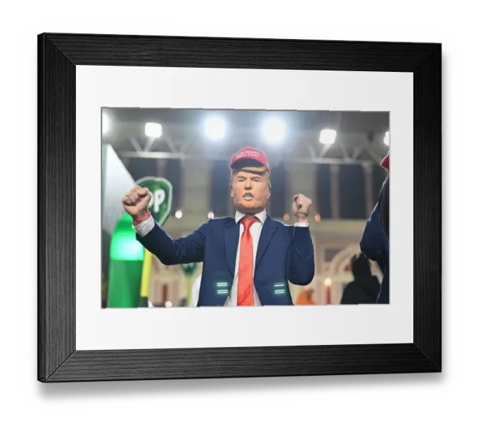 Framed Print : The Paddy Power PDC World Darts Championships 2024. Alexandra Palace