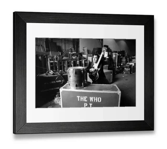 Framed Print : Keith Moon of The Who Framed Print : Keith Moon of The Who