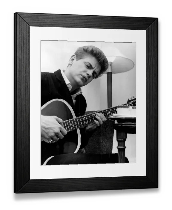 Framed Print : Phil Everly of the Everly Brothers 1962 Framed Print : Phil Everly of the Everly Brothers 1962