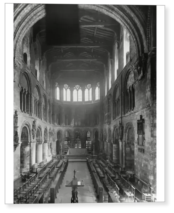 Print : St Bartholomew The Great Church, Smithfield, London 1951 Print : St Bartholomew The Great Church, Smithfield, London 1951