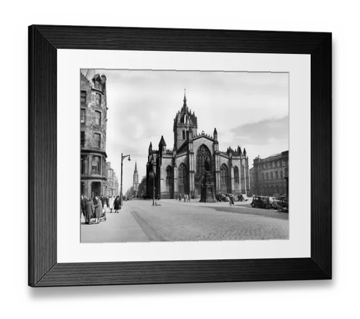 Framed Print : St Giles Cathedral, Edinburgh 1964 Framed Print : St Giles Cathedral, Edinburgh 1964