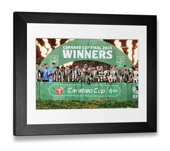 Framed Print : Carabao Cup final 2025, Wembley. Liverpool 1 v Newcastle 2 Framed Print : Carabao Cup final 2025, Wembley. Liverpool 1 v Newcastle 2