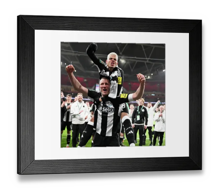Framed Print : Carabao Cup final 2025, Wembley. Liverpool 1 v Newcastle 2 Framed Print : Carabao Cup final 2025, Wembley. Liverpool 1 v Newcastle 2