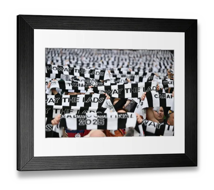 Framed Print : Carabao Cup final 2025, Wembley. Liverpool 1 v Newcastle 2