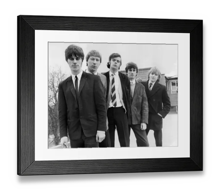 Framed Print : The Yardbirds, including Jeff Beck 1965 Framed Print : The Yardbirds, including Jeff Beck 1965