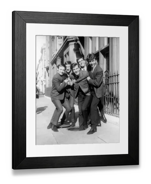 Framed Print : Billy J Kramer and the Dakotas 1963 Framed Print : Billy J Kramer and the Dakotas 1963