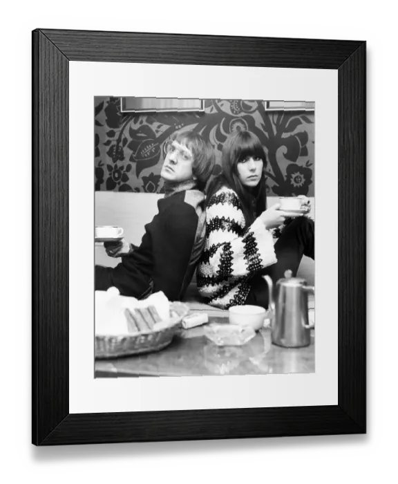 Framed Print : Sonny and Cher in 1967 Framed Print : Sonny and Cher in 1967