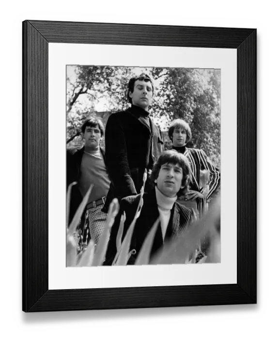 Framed Print : The Troggs, 1966 Framed Print : The Troggs, 1966