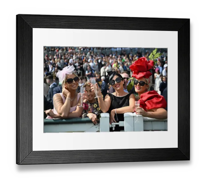 Framed Print : Ladies Day 2025 Grand National Aintree