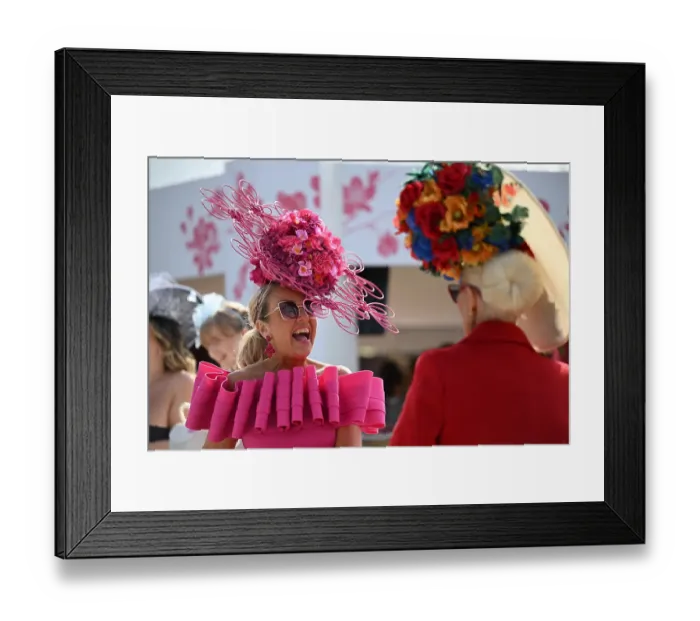 Framed Print : Ladies Day 2025 Grand National Aintree