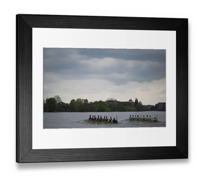 Framed Print : General view 2025 Oxford v Cambridge Boat race Framed Print : General view 2025 Oxford v Cambridge Boat race