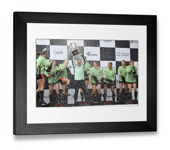 Framed Print : Cambridge women's win Framed Print : Cambridge women's win
