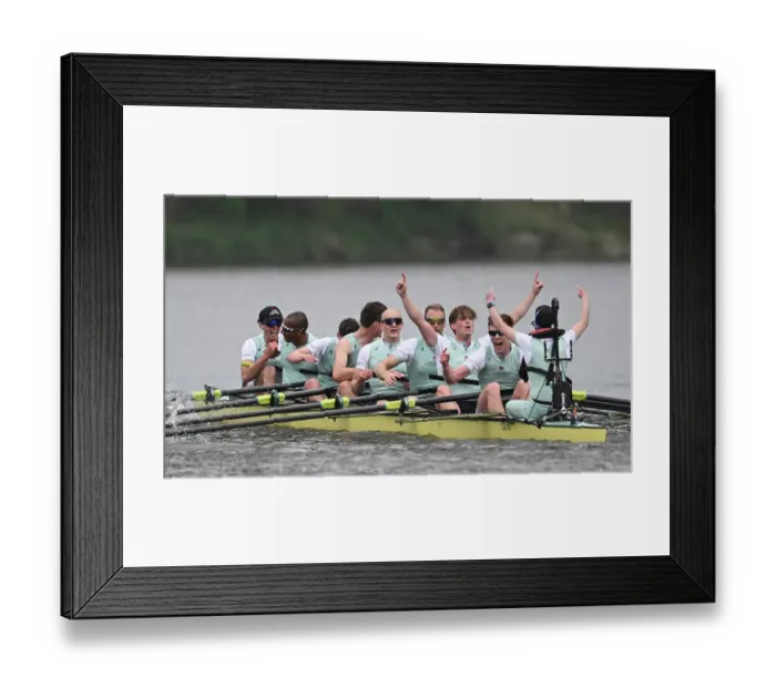 Framed Print : Cambridge winning team Framed Print : Cambridge winning team