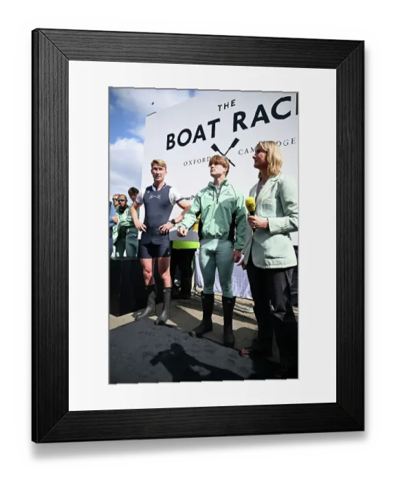Framed Print : The coin toss before the race Framed Print : The coin toss before the race