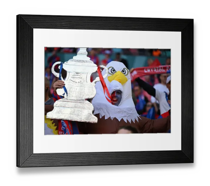 Framed Print : FA Cup Final 2025 Crystal Palace 1 Manchester City 0 Wembley Framed Print : FA Cup Final 2025 Crystal Palace 1 Manchester City 0 Wembley