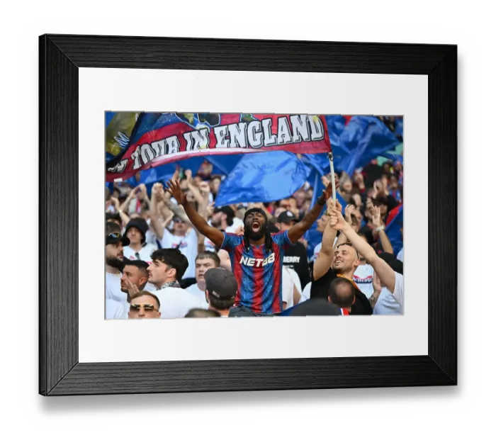 Framed Print : FA Cup Final 2025 Crystal Palace 1 Manchester City 0 Wembley Framed Print : FA Cup Final 2025 Crystal Palace 1 Manchester City 0 Wembley