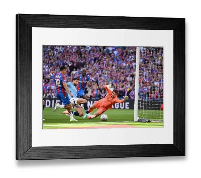 Framed Print : FA Cup Final 2025 Crystal Palace 1 Manchester City 0 Wembley Framed Print : FA Cup Final 2025 Crystal Palace 1 Manchester City 0 Wembley