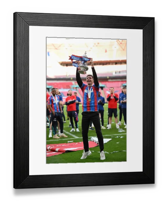 Framed Print : FA Cup Final 2025 Crystal Palace 1 Manchester City 0 Wembley Framed Print : FA Cup Final 2025 Crystal Palace 1 Manchester City 0 Wembley