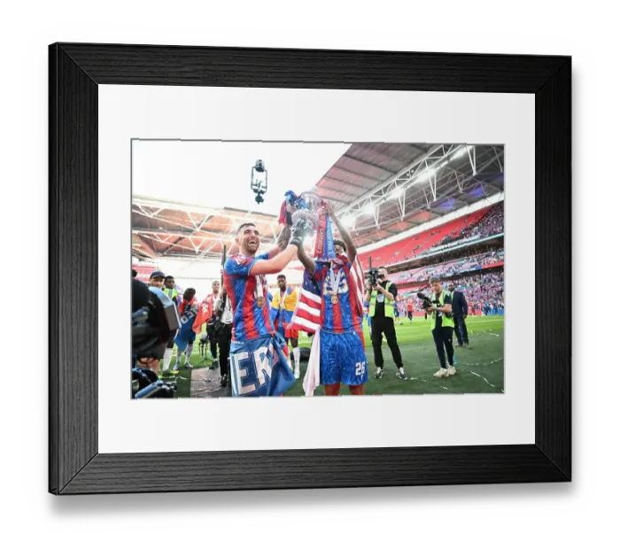 Framed Print : FA Cup Final 2025 Crystal Palace 1 Manchester City 0 Wembley Framed Print : FA Cup Final 2025 Crystal Palace 1 Manchester City 0 Wembley