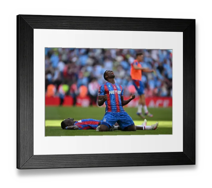 Framed Print : FA Cup Final 2025 Crystal Palace 1 Manchester City 0 Wembley Framed Print : FA Cup Final 2025 Crystal Palace 1 Manchester City 0 Wembley