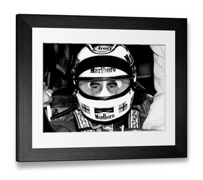 Framed Print : Nigel Mansell 1989 Framed Print : Nigel Mansell 1989