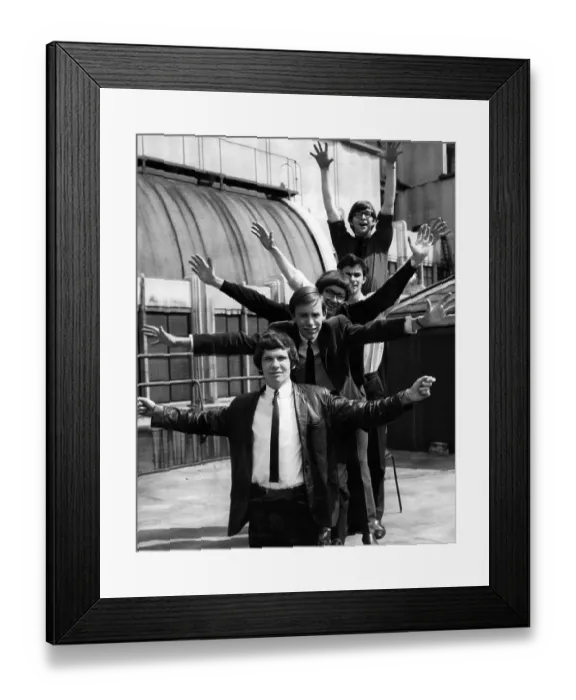 Framed Print : The Zombies in 1964 Framed Print : The Zombies in 1964