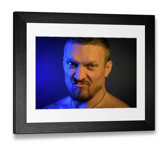 Framed Print : Oleksandr Usyk, boxer Framed Print : Oleksandr Usyk, boxer