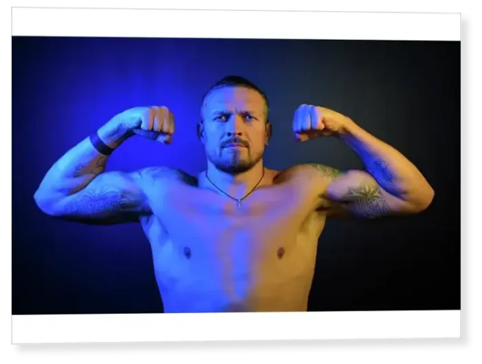 Print : Oleksandr Usyk, boxer Print : Oleksandr Usyk, boxer