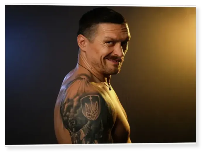Print : Oleksandr Usyk, boxer Print : Oleksandr Usyk, boxer