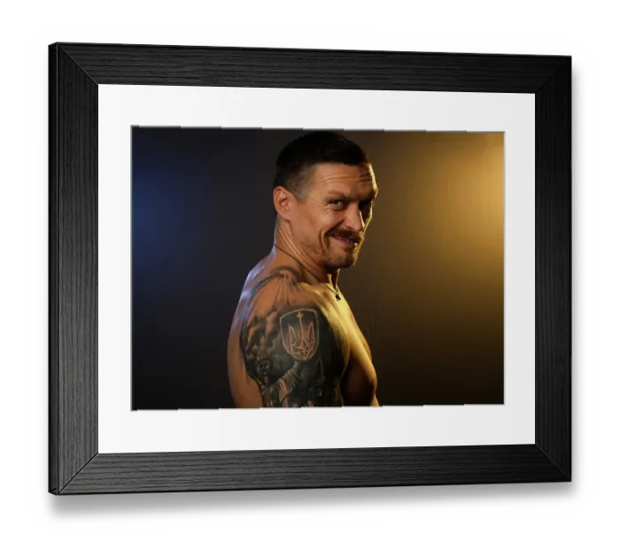 Framed Print : Oleksandr Usyk, boxer Framed Print : Oleksandr Usyk, boxer
