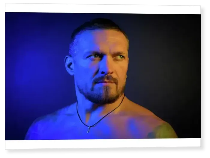 Print : Oleksandr Usyk, boxer Print : Oleksandr Usyk, boxer