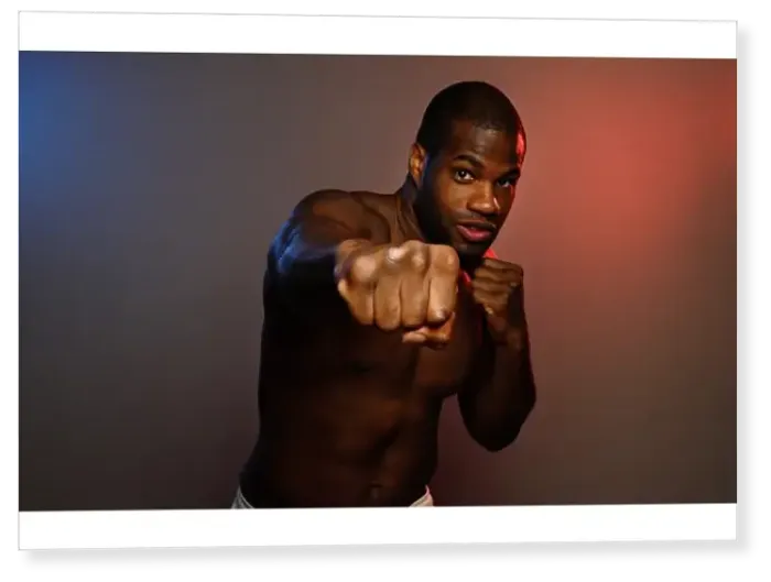 Print : Daniel Dubois, boxer Print : Daniel Dubois, boxer