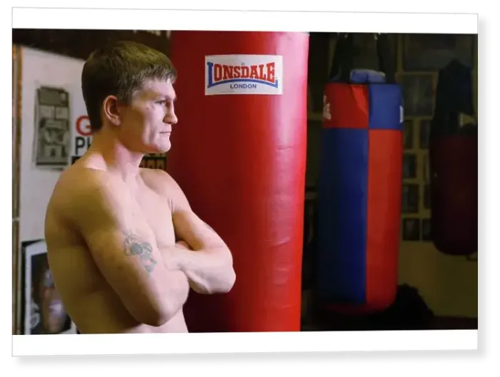 Print : Ricky Hatton in 2017 Print : Ricky Hatton in 2017