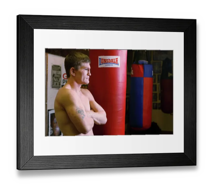 Framed Print : Ricky Hatton in 2017 Framed Print : Ricky Hatton in 2017