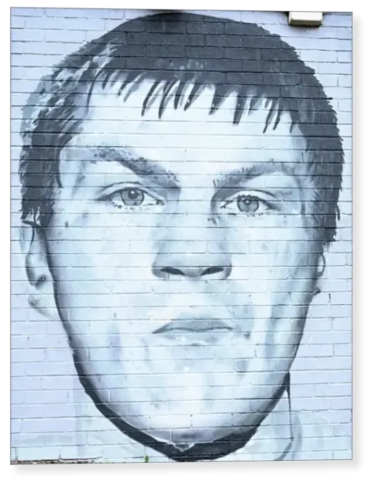 Print : Ricky Hatton Mural at Harehill tavern Manchester Print : Ricky Hatton Mural at Harehill tavern Manchester