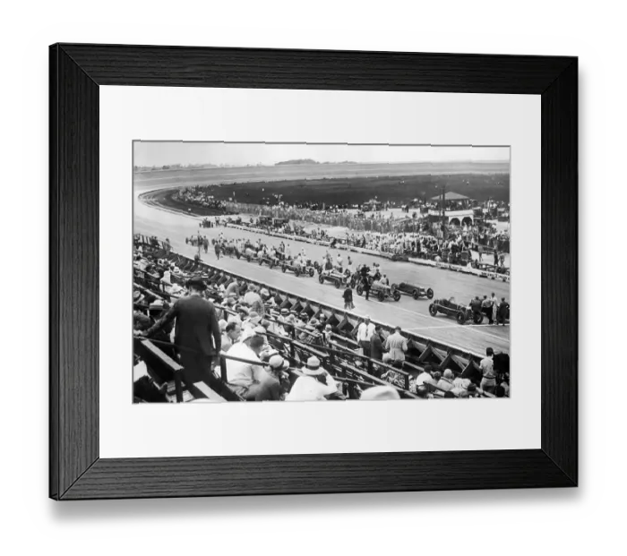 Framed Print : The race track in Miami, Florida in the 1920s Framed Print : The race track in Miami, Florida in the 1920s