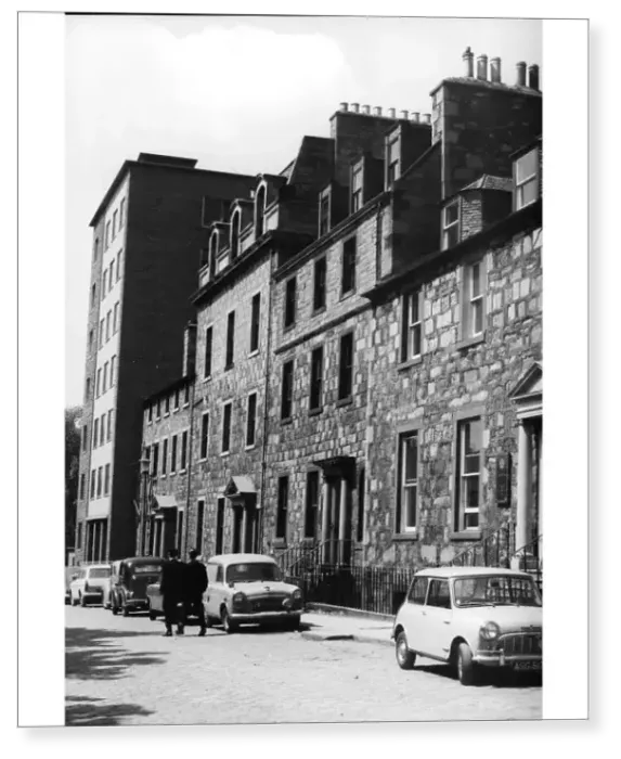 Print : George Square, Edinburgh 1965 Print : George Square, Edinburgh 1965