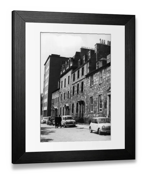 Framed Print : George Square, Edinburgh 1965 Framed Print : George Square, Edinburgh 1965