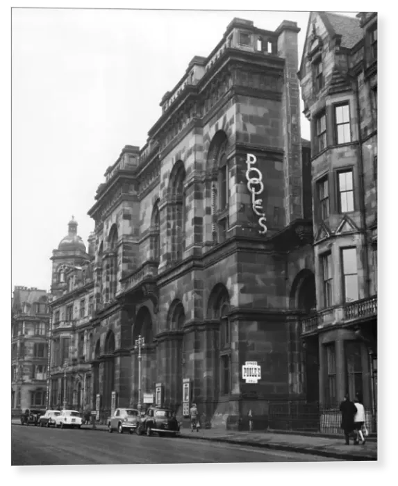 Print : Pooles Synod Hall Cinema, Edinburgh, 1961