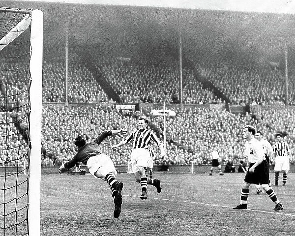 1954 FA Cup Final West Bromwich Albion v Preston North End (3-2