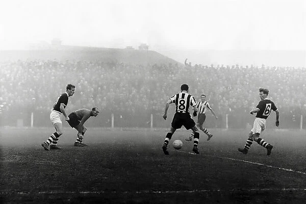 1958: Tooting and Mitcham v Northampton FA Cup tie