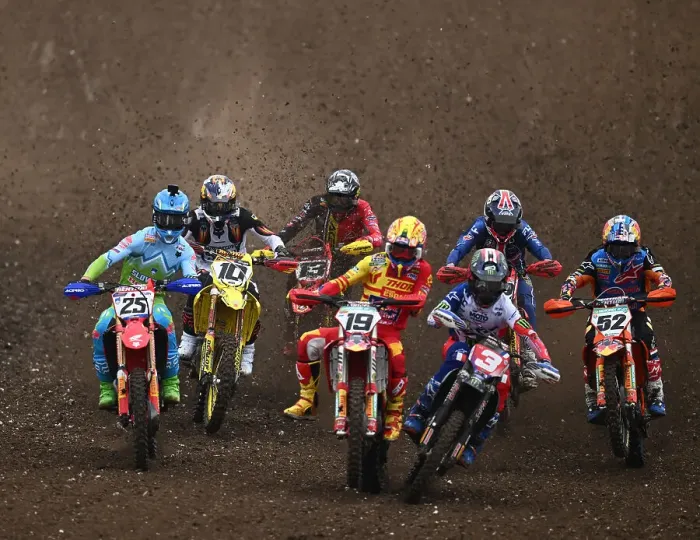 Framed Print : The 2024 Monster Energy FIM Motocross of Nations