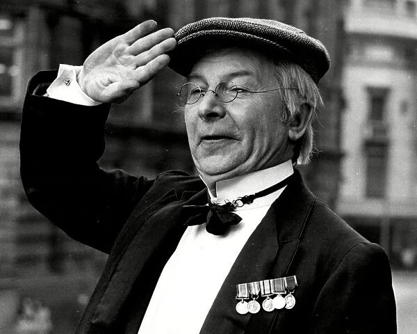 Actor Clive Dunn as his Dads Army character Corporal Jones