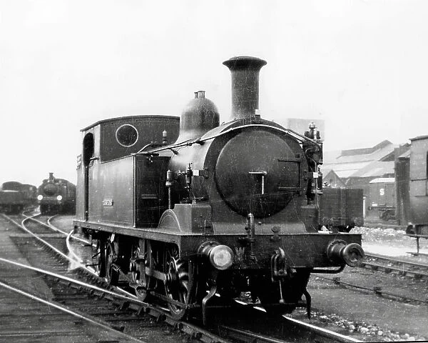 Adams 044 class Merstone steam engine at Newport, Isle of Wight