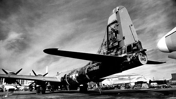 An American Air force Boeing 29 Superfortress