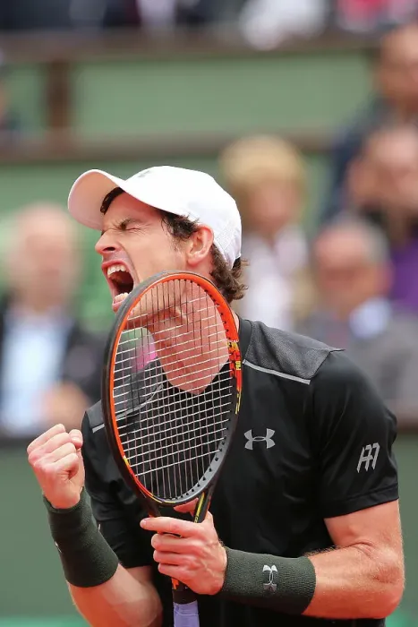 Framed Print : Andy Murray at the French Open 2016 Framed Print : Andy Murray at the French Open 2016