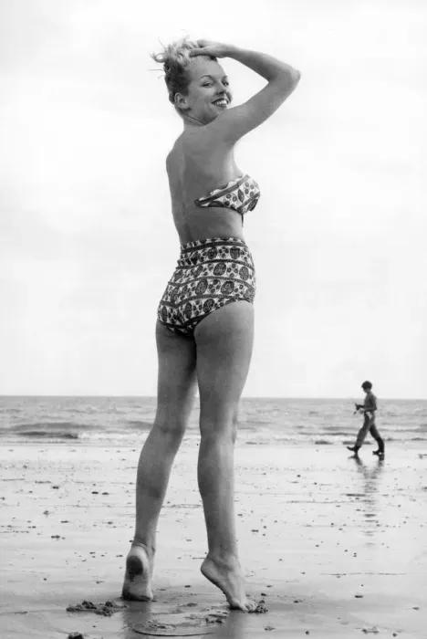 Framed Print : Bathing Beauty 1960 Framed Print : Bathing Beauty 1960