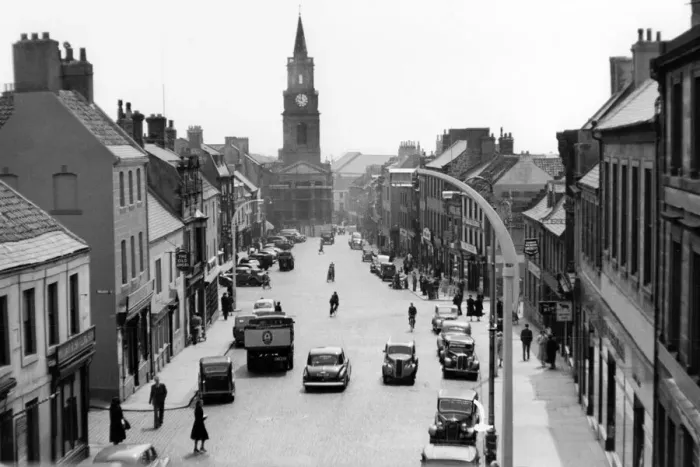 Framed Print : Berwick Upon Tweed in 1952 Framed Print : Berwick Upon Tweed in 1952