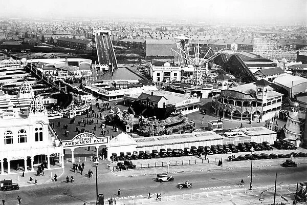 Blackpool Pleasure Beach in 1933
