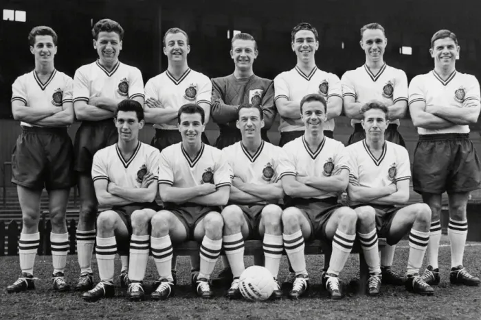 Framed Print : Bolton Wanderers Football Club, March 1958 Framed Print : Bolton Wanderers Football Club, March 1958